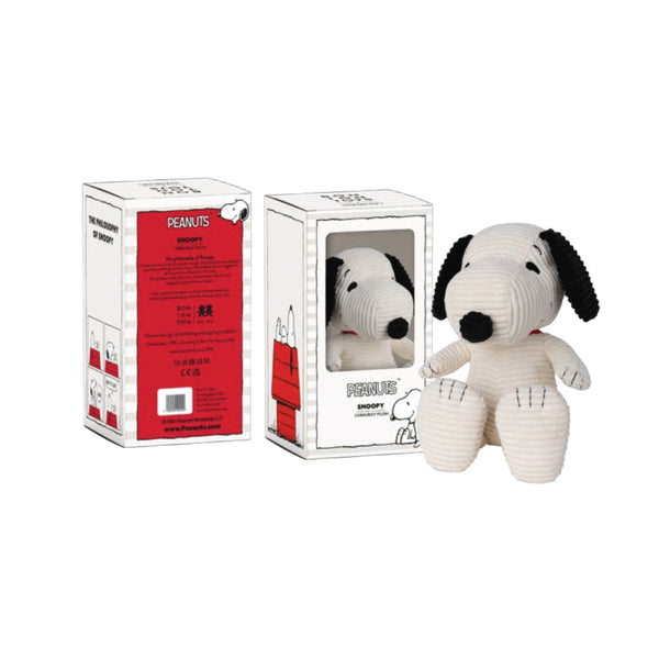 Bon Ton Toys x Peanuts Plush PEANUTS SNOOPY Corduroy Cream in Gift box