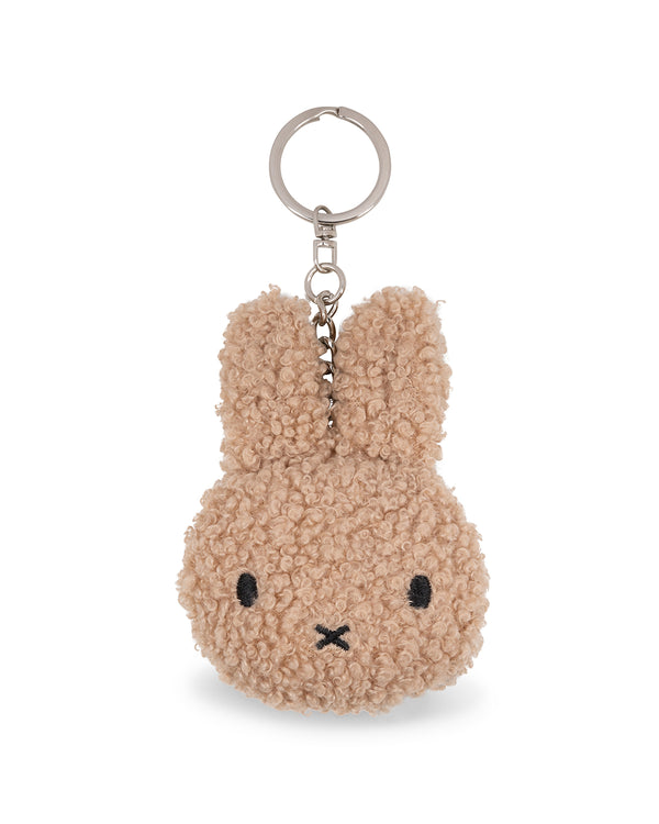 Miffy Tiny Teddy Recycled Keyring in Cinnamon (10cm) by Bon Ton Toys