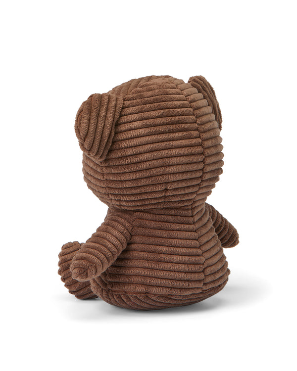 Miffy & Friends Boris Bear ECO Corduroy Brown 17cm