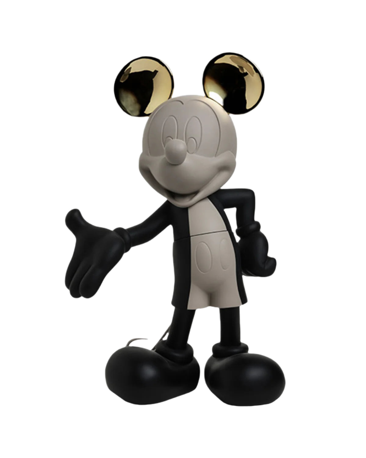 Leblon Delienne Mickey Mouse HOPPEN Taupe, Black & Gold 12"