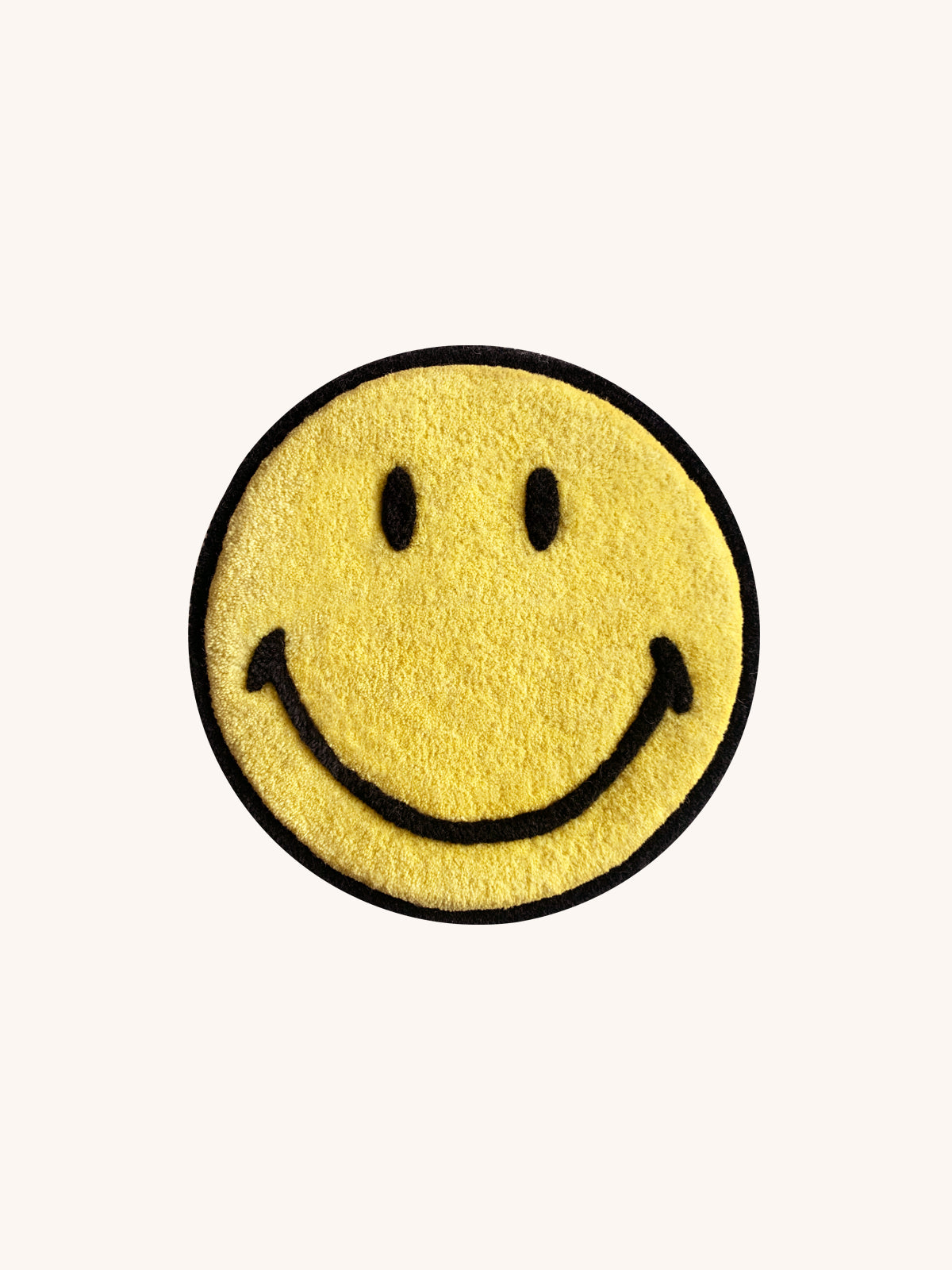Rug for Wall SMILEY® Yellow 11.8 inch diameter